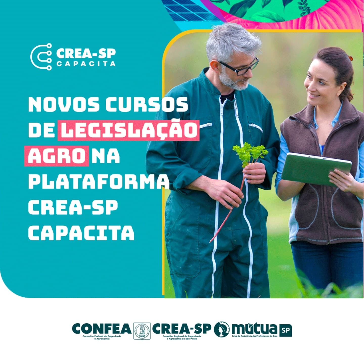 Crea-SP Capacita disponibiliza novos cursos de Legislação Agro na plataforma!